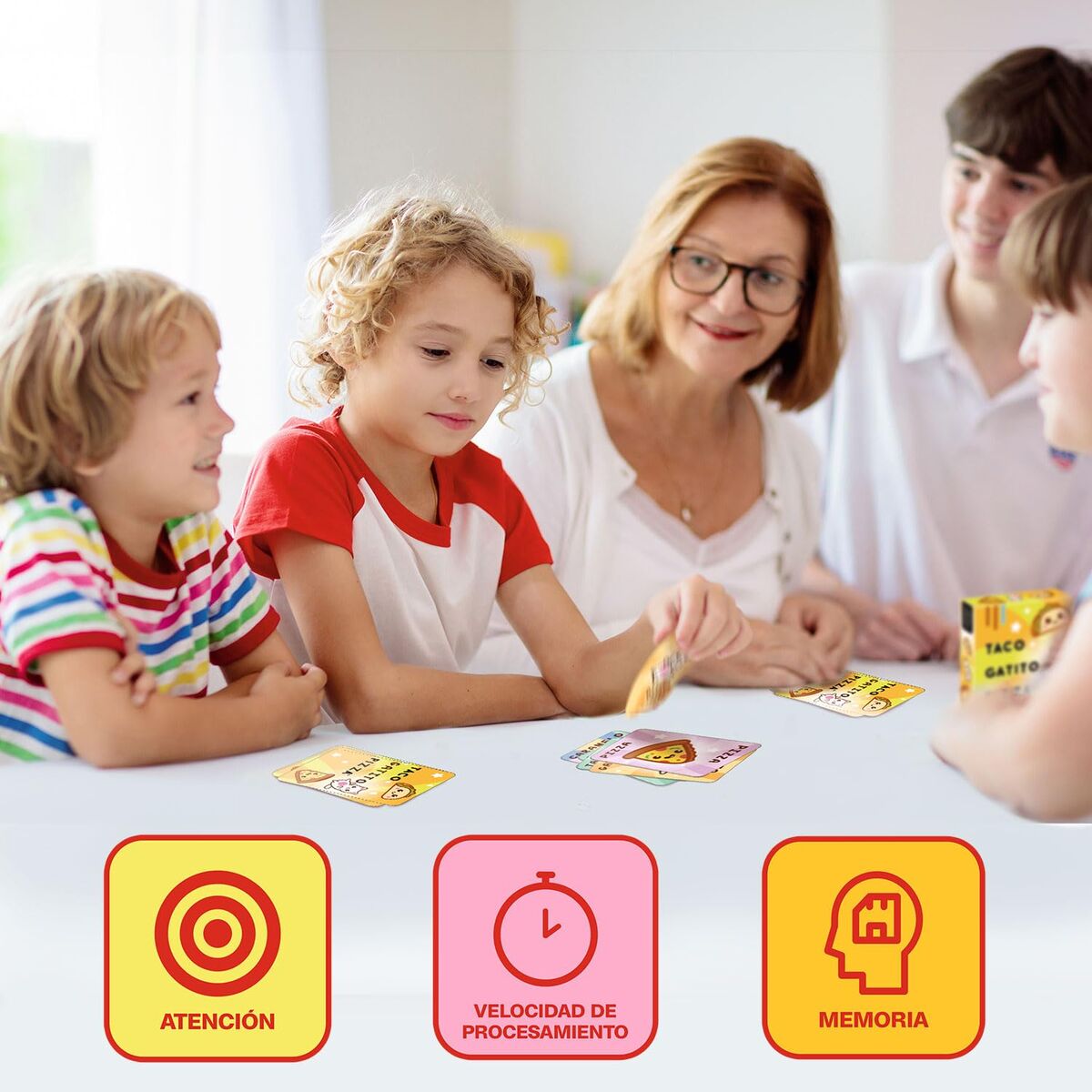 Card Game Lúdilo Yellow ES