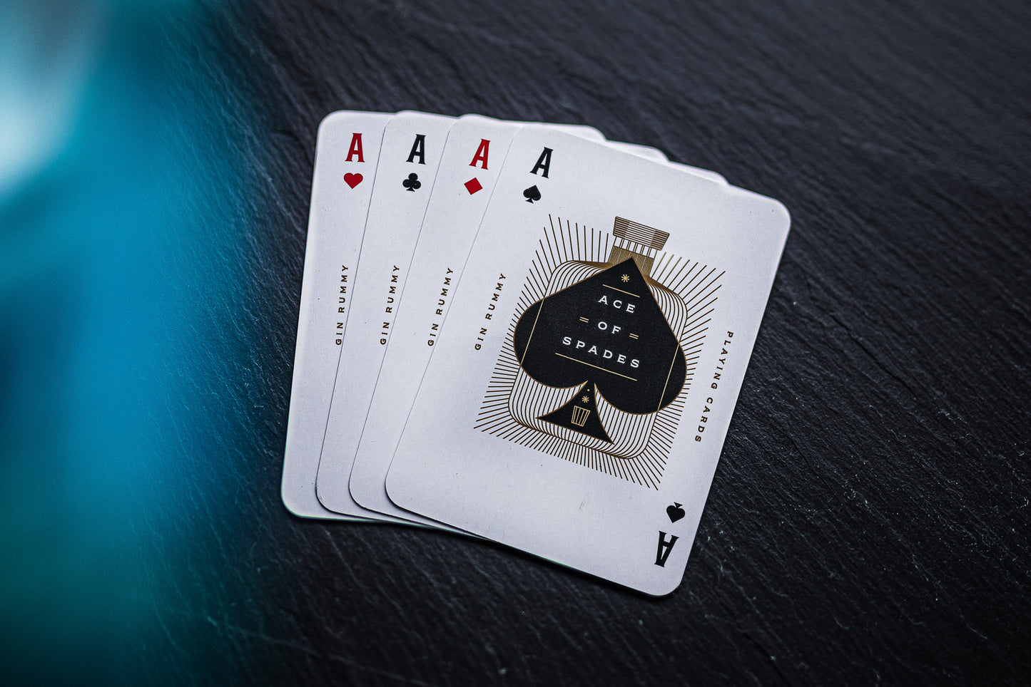 Gin Rummy playing cards
